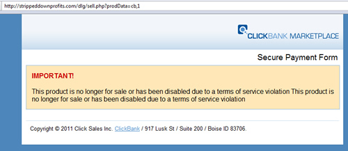 Clickbank has gone right off Haley